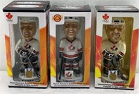 3x Hand Painted Bobble Head Doll - Niedermayer/
