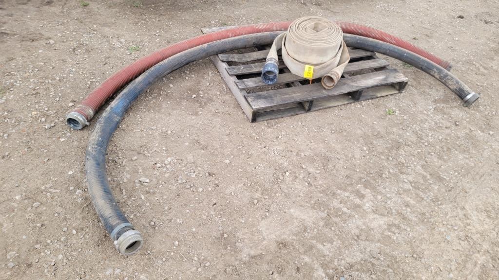 Hoses: Firehose/discharge & suction