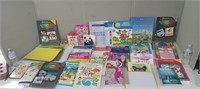 KIDS & LEARNING BOOKS,FILE FOLDERS & MORE