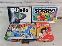 Boardgames Lot Sorry Yahtzee Othello