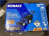 Kobalt 40-volt 20-in Cordless Self-propelled $449