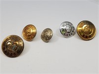 Police Force Button Lot