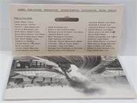 SET Historical Railroad Postcard Sealed Pack