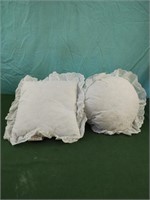 Small decorative throw pillows