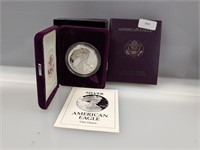 1993 Proof 1oz .999 Silver Eagle $1