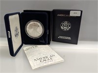1995 Proof 1oz .999 Silver Eagle $1