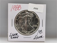 1988 1oz .999 Silver Eagle $1 Dollar