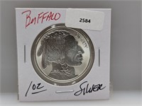 1oz .999 Silver Buffalo Round