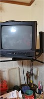 Sylvania Color TV- 14" with wall mount