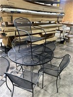 Outdoor Table with 5 Chairs