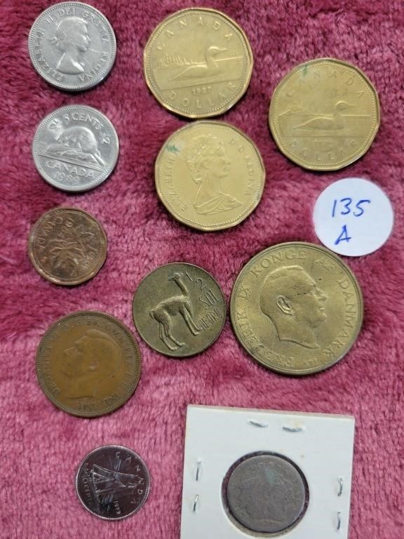 (11) Foreign Coins