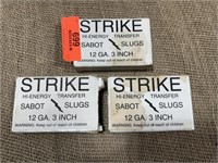 14 Rounds of Strike 12 Ga Sabot 3" Slugs Ammo