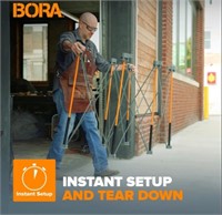 Bora Centipede 2ft x 4ft 6-Strut Work Table,
