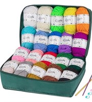 ilauke Crochet Yarn 20 Colours