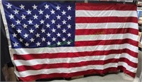 9'7"x4'8" United States Cotton Flag w/ 50 Stars