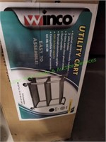 Winco Plastic Utility Cart