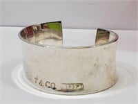 1997 Tiffany & Co Sterling Silver Thick Bracelet