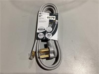 Utilitech 6-ft 3-Prong Gray Dryer Power Cord