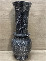 Solid Marble Vase 11" Tall