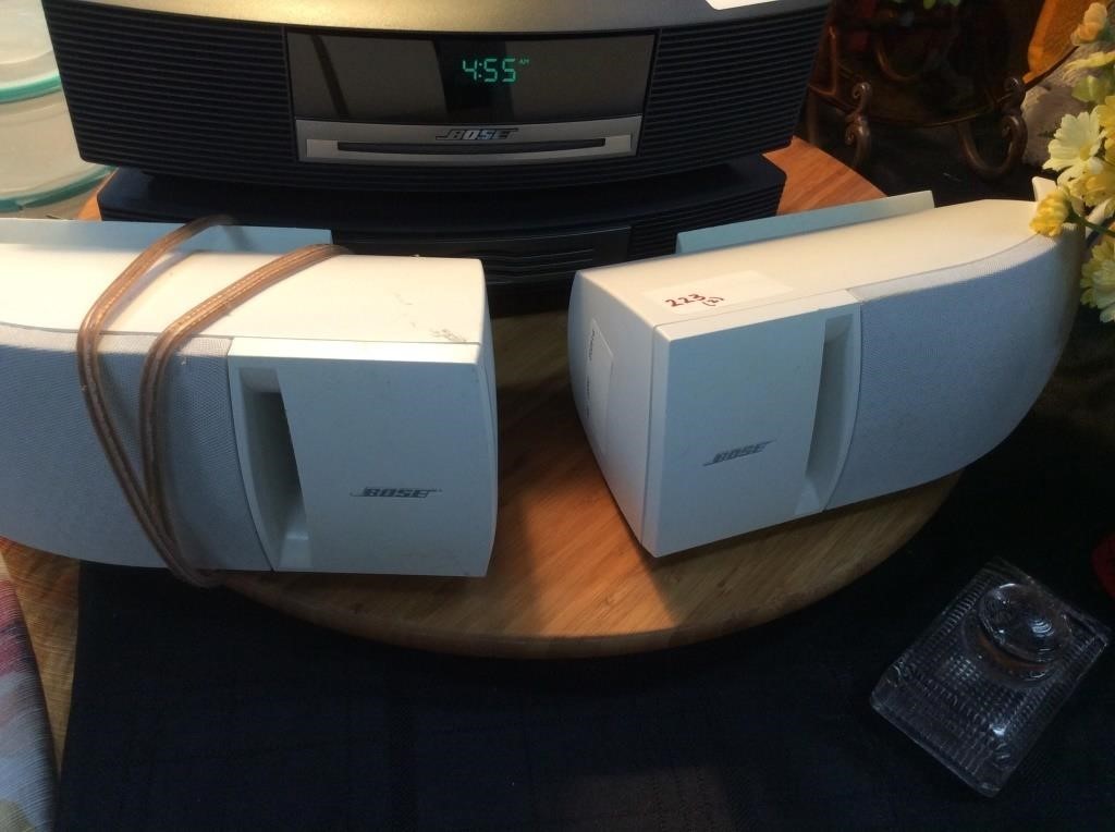 Pair of Bose speakers