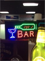 Bar light up sign