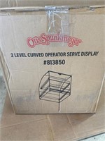 Otis Spunkmeyer 2 Level Curved Operator Serve D...