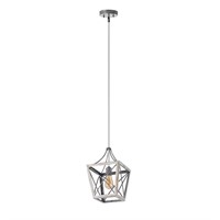 Worldwide Lighting Normandy 1-Light Galvanized and