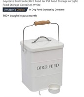 MSRP $24 Bird Feed Container & Scoop