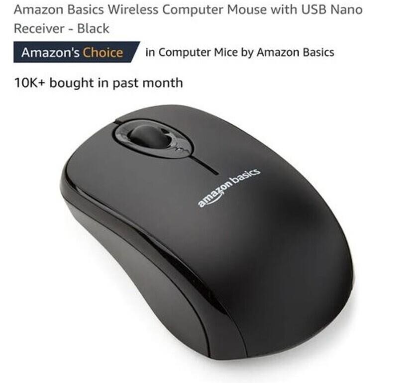 MSRP $12 USB Computer Mouse