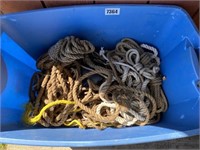 Tote of Multiple Size/Length of Rope