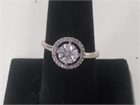 Sterling Silver Ring 2.5gr TW Size 8