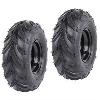 ZXTDR Pack of 2 ATV Tires 145/70-6 Wheels with