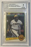 1983 Donruss #610 Willie Stargell Beckett 7 NM!