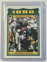 1988 Topps 1000 Yard Club #27 Marcus Allen!