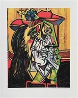 Picasso WEEPING WOMAN Estate Signed Limited Editio