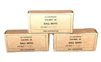 6 full boxes .45 cal ammunition Ball M1911