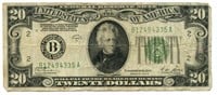 1928-B Series $20 U.S. New York Federal Reserve