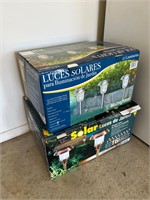 2 NEW Boxes of Stake Solar Lights