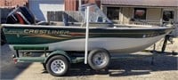 2007 Crestliner 1650 Sport Angler Boat