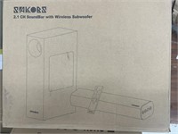 (18x) Sakobs 2.1 CH Soundbar with Wireless Subwoof