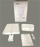 AIR EXPECT LED INTENSITY TRIFOLD COSMETIC MIRROR