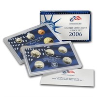 2006 United States Mint Proof Set, 10 Coins Inside