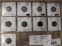 EARLY- 1800 INDIAN HEAD CENTS