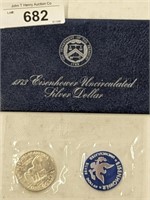 1973 KENNEDY UNC SILVER DOLLAR