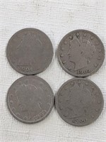 12 X INDIAN HEAD CENTS