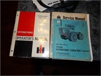 2 IH tractor books