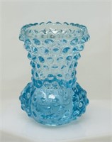 Blue Hobnail Mini Vase/Toothpick Holder