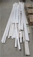 Large assortment of white/primed millwork that