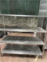5' Stainless Steel 4 Shelf Unit