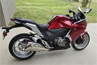 2010 Honda VFR 1200F Touring Motorcycle 5150 Miles